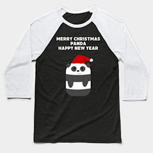 Merry christmas panda happy new year Baseball T-Shirt